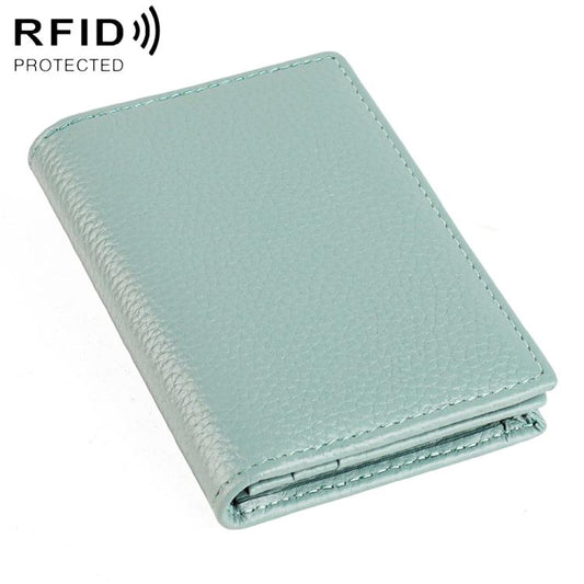 KB150 RFID Anti-theft Genuine Leather Business Card Bag
