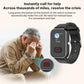 FA96S 1.0-inch Screen 4G Network GPS Tracking Elderly Care Smart Watch, Eurasia-Africa Version, American Version
