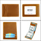 Retro Crazy Horse Leather RFID Anti-theft Card Bag