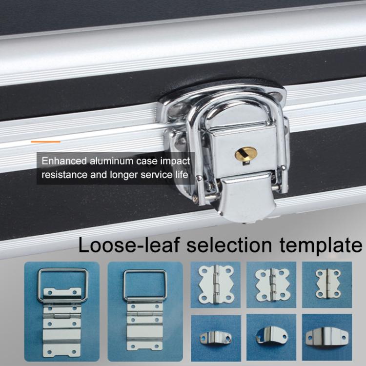 Aluminum Alloy Multifunctional Hardware Portable Sound Card Tool Storage Box