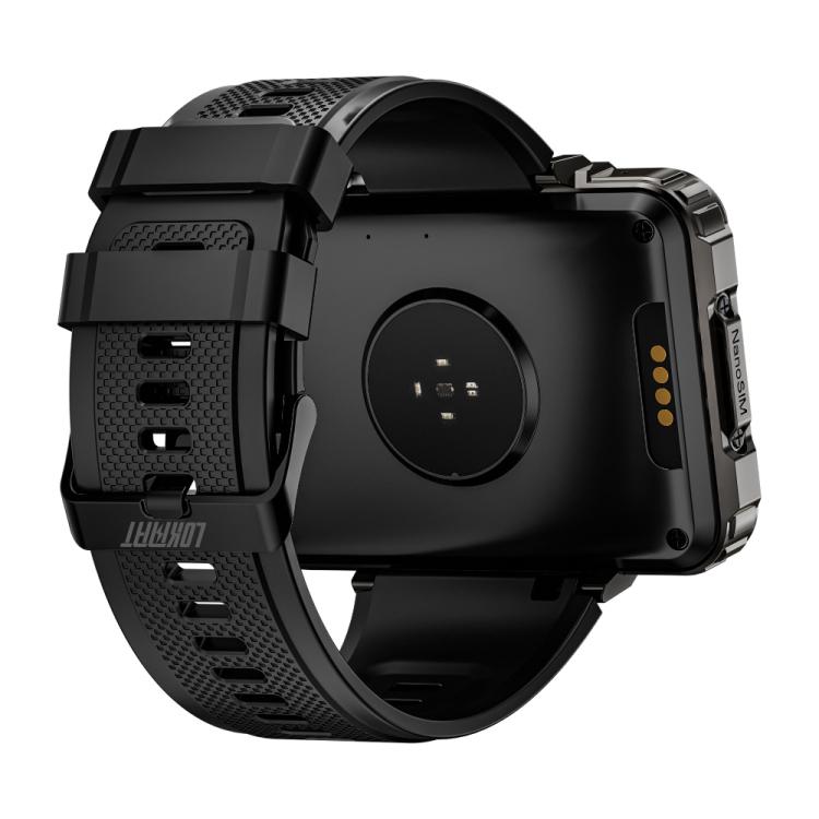 LOKMAT APPLLP 5 Max smartwatch showing its rear sensor and textured strap