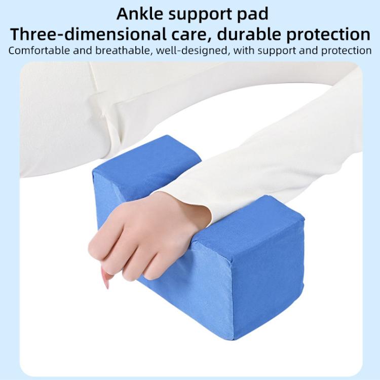 Blue ankle support pad cushion for hand or foot positioning