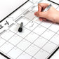 Monthly Plan Magnetic Refrigerator Message Board, 21x28cm, 42x29.7cm