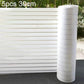 White-striped frosted privacy glass sticker roll, 30cm x 1m