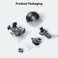 Helmet-style cycling phone holder with sunshade and mounting parts