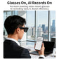MT3 8MP Smart AI Glasses, WiFi, Touch Control, BT Call
