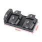 Power window control switch panel, size 94mm by 44mm, four rocker buttons