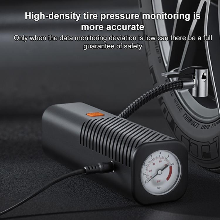 SUITU ST-5547 DC12V Portable Wired Car Pointer Pressure Gauge Inflator Pump, ST-5547
