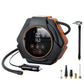 SUITU Car Triangular Air Pump Electric Air Tire Inflator, Button Version, Touch Screen Version