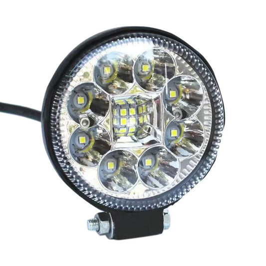 DC12-80V 3 inch Round Motorcycle High-intensity Ultra-bright LED Spotlight