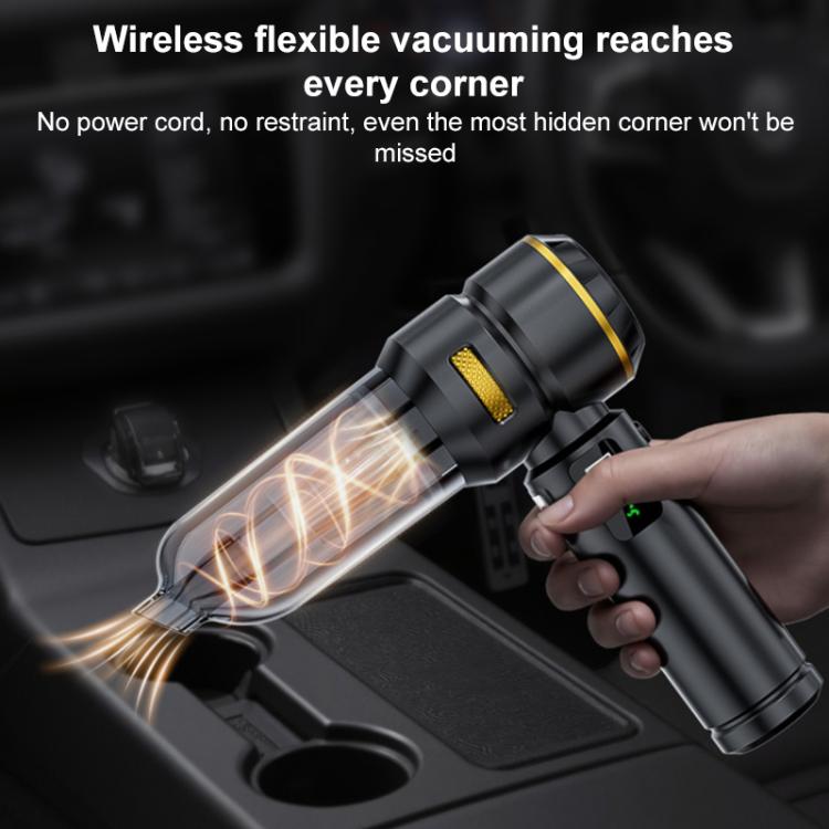 SUITU ST-6704APlus Car Digital Display Blow Suction Combo Vacuum Cleaner, One Touch Dustbin Emptying