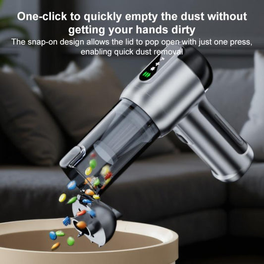 SUITU ST-6707APlus Portable Digital Display Blow Suction Combo USB Charging Car Vacuum Cleaner