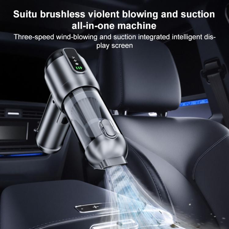 SUITU 3-speed blow-and-suction handheld vacuum cleaner with control buttons