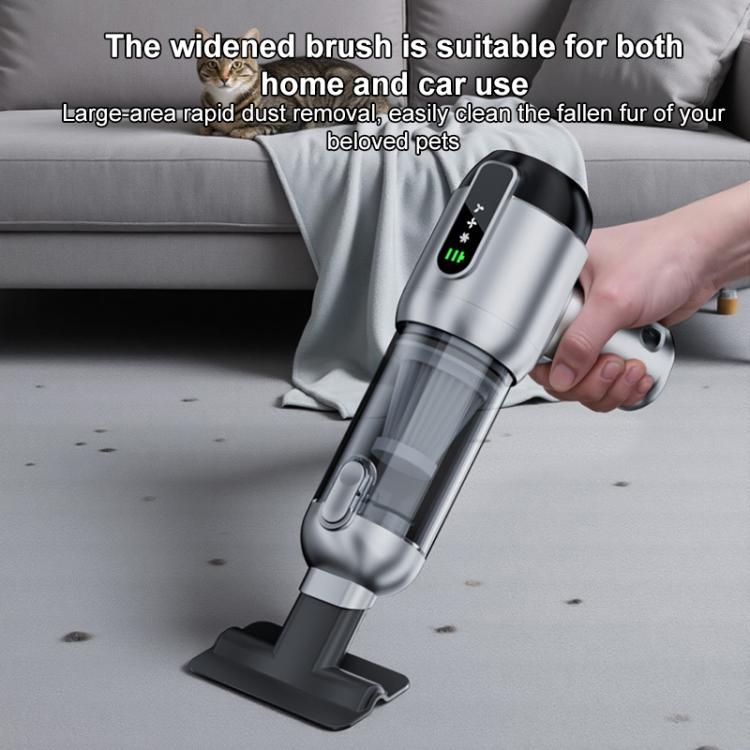 SUITU wide brush vacuum head on a handheld car vacuum cleaner
