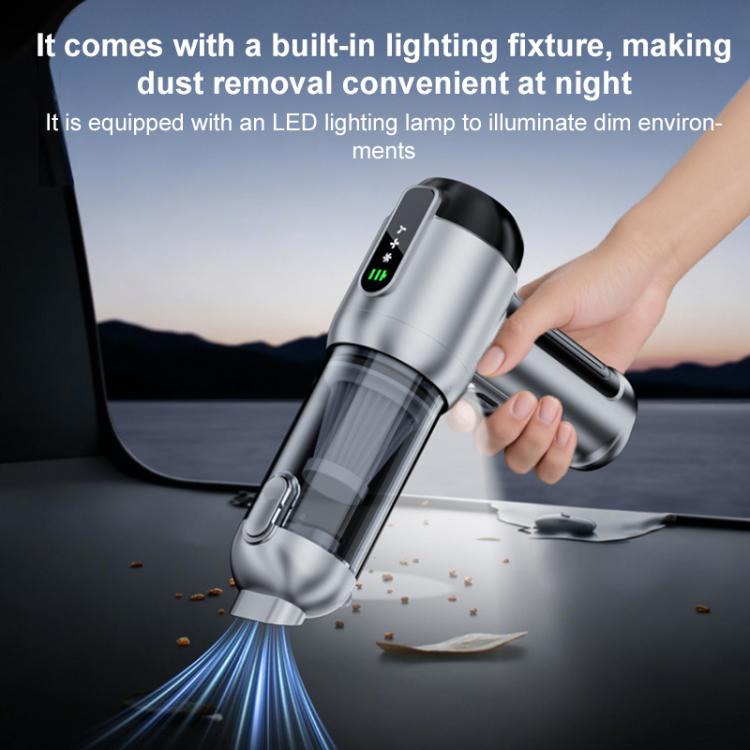 SUITU handheld vacuum cleaner with LED light and nozzle head
