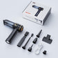 SUITU Handheld Blow Suction Combo Removable Battery Car Vacuum Cleaner, One Touch Dustbin Emptying, Extended Dustbin