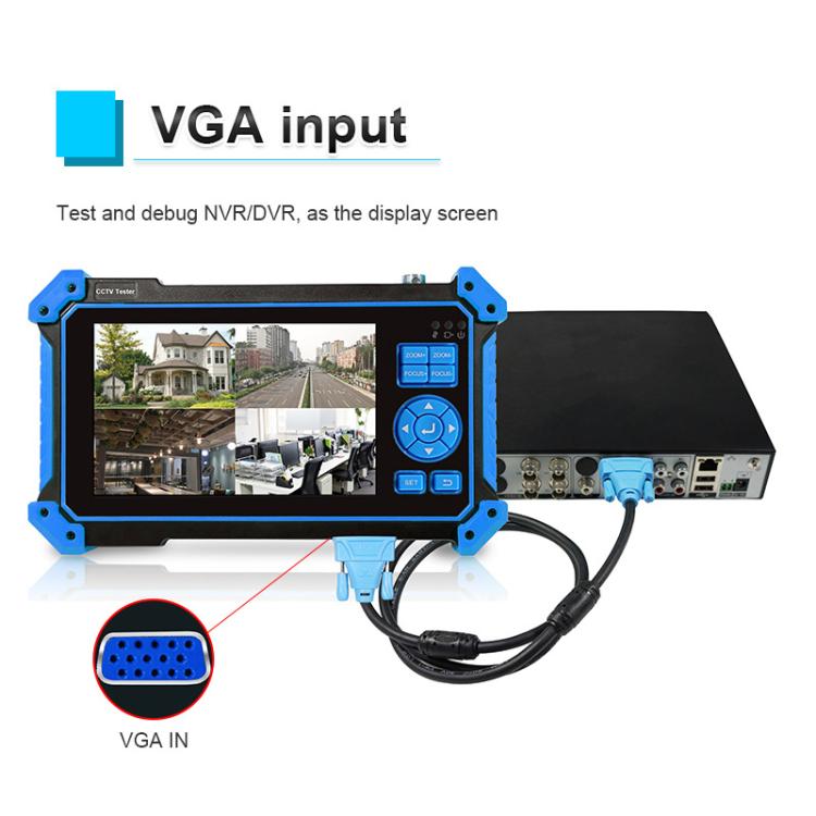 HD-3100Pro Engineering Treasure 5 in 1 Coaxial Video Surveillance Tester, US Plug, EU Plug, UK Plug
