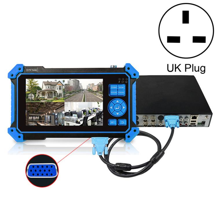 HD-3100Pro Engineering Treasure 5 in 1 Coaxial Video Surveillance Tester, US Plug, EU Plug, UK Plug