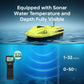 D50E GPS High Speed Smart Remote Control Fishing Bait Boat with Sonar Sensor, EU Plug, US Plug, UK Plug