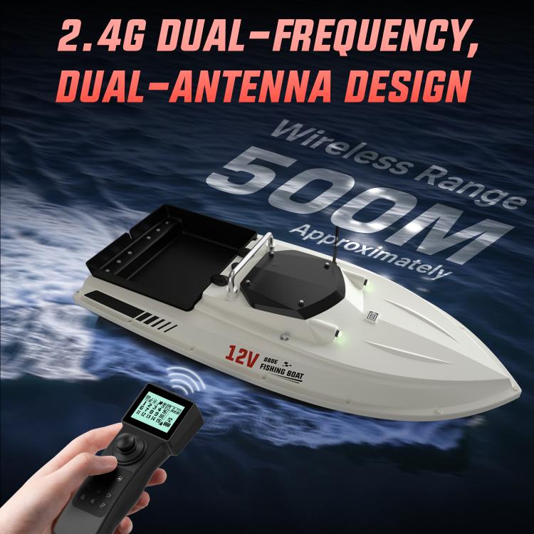 D80E GPS High Power Smart Remote Control Fishing Bait Boat with Sonar Sensor, EU Plug, US Plug, UK Plug