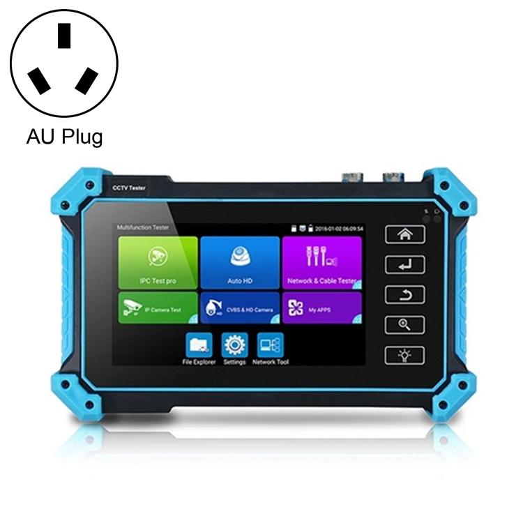 IPC-5200 Plus 4K Network Coaxial Simulation Engineering Video Surveillance Tester, US Plug, EU Plug, UK Plug, AU Plug