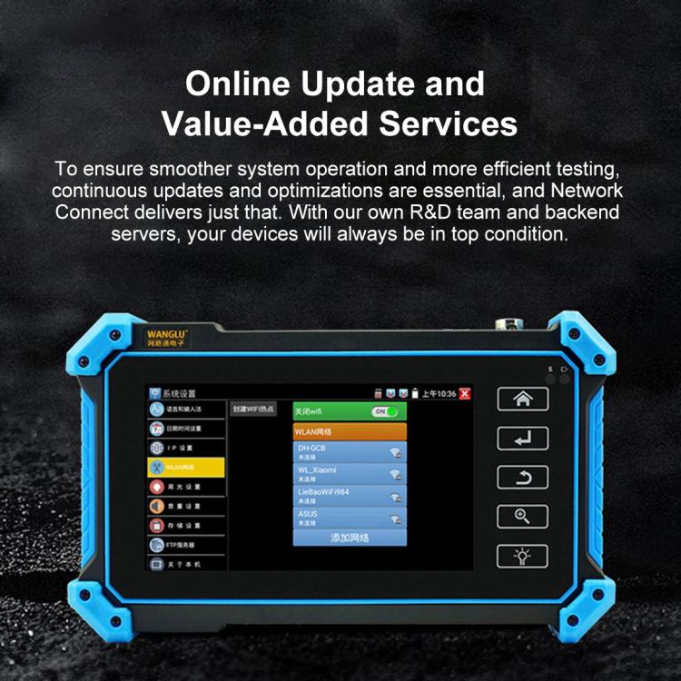 IPC-5100CPlus Network Engineering Treasure Simulated Coaxial Integrated Video Surveillance Tester, US Plug, EU Plug, UK Plug, AU Plug