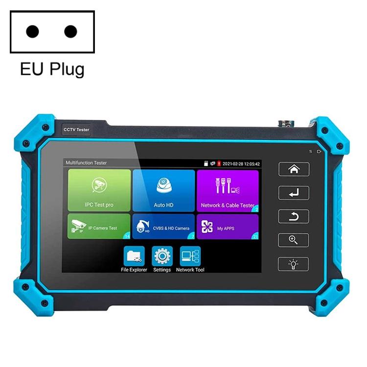 IPC-5100 Plus 4K Network Coaxial Simulation Engineering Video Surveillance Tester, US Plug, EU Plug, UK Plug, AU Plug