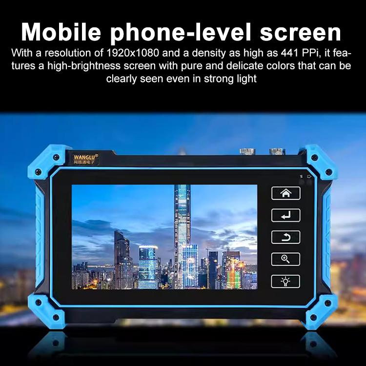 IPC-5100 Plus 4K Network Coaxial Simulation Engineering Video Surveillance Tester, US Plug, EU Plug, UK Plug, AU Plug