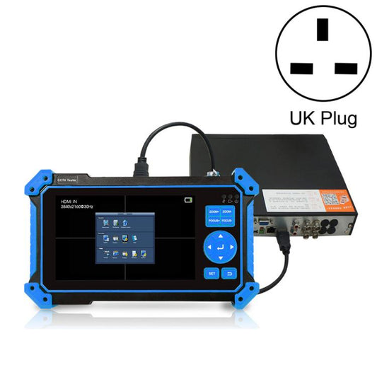 HD-52ACT Pro 5 inch Screen Engineering Treasure Coaxial AHD, CVI, TVI 5 in 1 Video Surveillance Tester, EU Plug, US Plug, UK Plug
