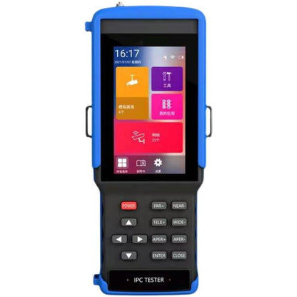 IPC9310Plus 4.5 Inch HD Screen Engineering Tester Network Analog Coaxial Video Surveillance Tester, IPC9310Plus(US Plug)