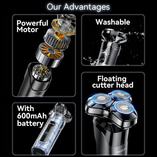Yesido MG05 Rotating Floating Head Electric Shaver, MG05