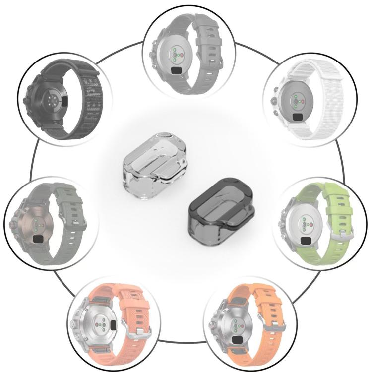 10pcs/Pack Smart Watch Charging Port TPU Dust Plug, For COROS APEX 4 / PACE Pro