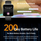 MT66 1.83-inch IPS Curved Screen Smart Watch with 1000mAh Battery