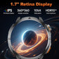 MT68 1.7-inch IPS Display Outdoor Adventures Smart Watch with 1000mAh Battery & Flashlight