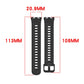 xDfind Wavy Texture Silicone Watch Band, For Huawei Band 11 Pro / 11
