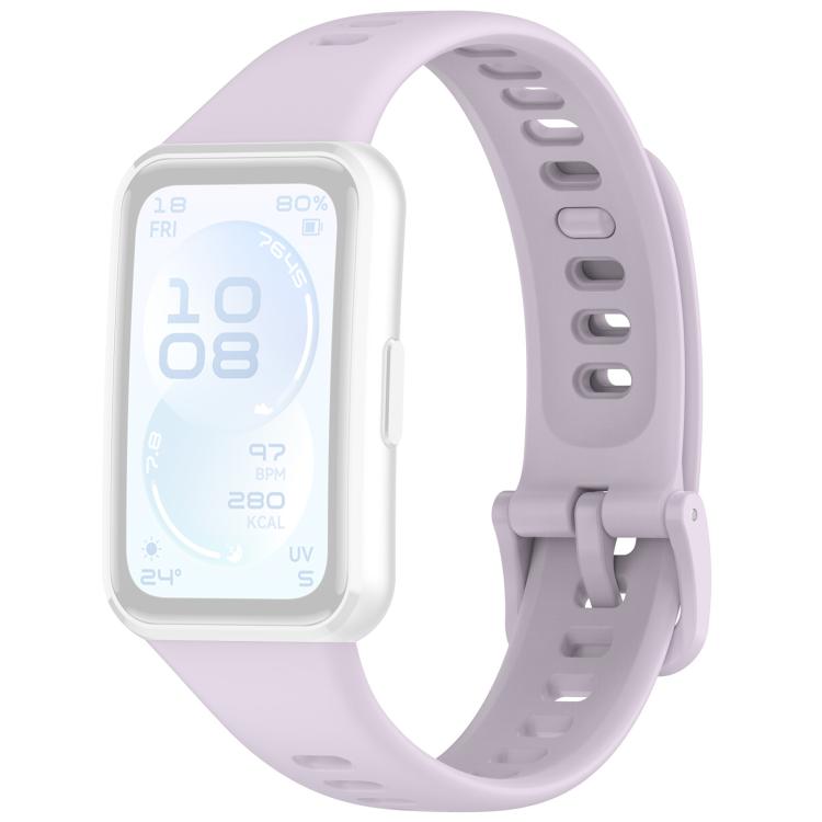 xDfind Smooth Solid-Color Breathable Silicone Watch Band, For Huawei Band 11 Pro / 11