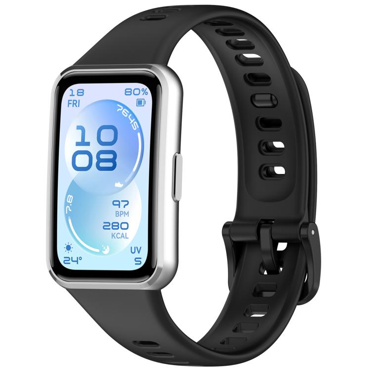 xDfind Smooth Solid-Color Breathable Silicone Watch Band, For Huawei Band 11 Pro / 11