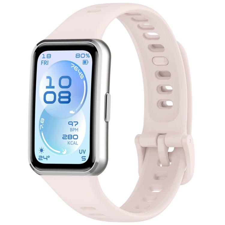 xDfind Smooth Solid-Color Breathable Silicone Watch Band, For Huawei Band 11 Pro / 11