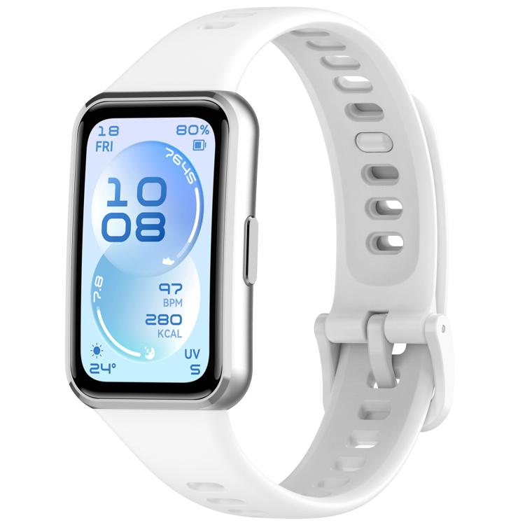 xDfind Smooth Solid-Color Breathable Silicone Watch Band, For Huawei Band 11 Pro / 11