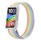 xDfind Nylon Loop Hook and Loop Fastener Watch Band, For Huawei Band 11 Pro / 11