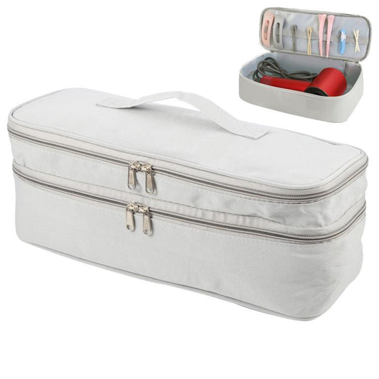 Multifunctional Nylon Waterproof Storage Bag Portable Dual-Layer Cosmetic Bag