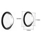 2pcs Universal Car Camera Lens Protector Rear View Backup Camera Cover