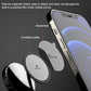 2pcs / Set Car Phone Holder Mount 40mm Round Silicone Magnet Guide Sheet