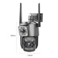 V380 Pro 2MP Dual Lens Panoramic Surveillance HD WiFi Camera