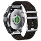 Quick Release Watch Connector Striped Nylon Watch Band, For Garmin 22mm