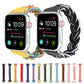 Elastic Woven Watchband For Apple Watch Series 6 & SE & 5 & 4 40mm / 3 & 2 & 1 38mm, 120mm, 130mm, 150mm, 160mm