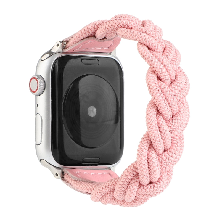 Elastic Woven Watchband For Apple Watch Series 6 & SE & 5 & 4 40mm / 3 & 2 & 1 38mm, 120mm, 130mm, 150mm, 160mm