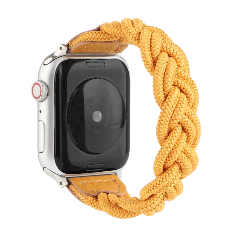 Elastic Woven Watchband For Apple Watch Series 6 & SE & 5 & 4 40mm / 3 & 2 & 1 38mm, 120mm, 130mm, 150mm, 160mm