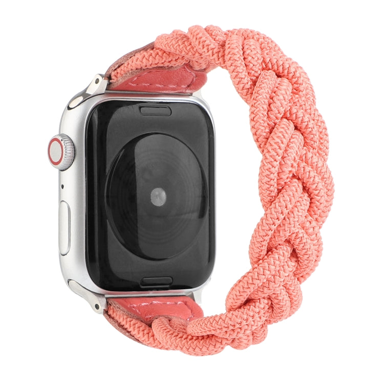 Elastic Woven Watchband For Apple Watch Series 6 & SE & 5 & 4 40mm / 3 & 2 & 1 38mm, 120mm, 130mm, 150mm, 160mm