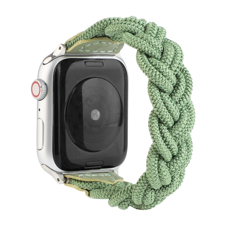 Elastic Woven Watchband For Apple Watch Series 6 & SE & 5 & 4 40mm / 3 & 2 & 1 38mm, 120mm, 130mm, 150mm, 160mm